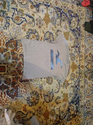 Camiseta Hollister Gris Talla S