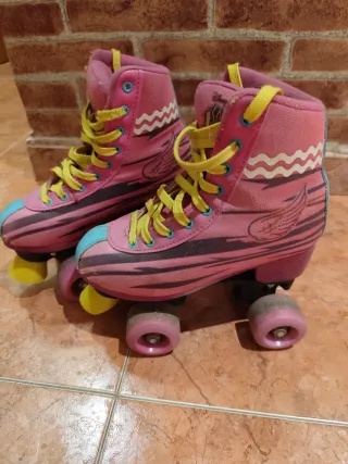 Patines Soy Luna 4 Ruedas Rosa