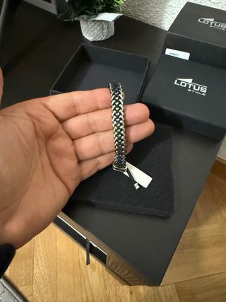 Pulsera Lotus Oro y Plata