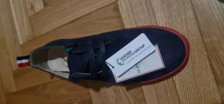 Zapatillas El Ganso Azul Marino y Rojo