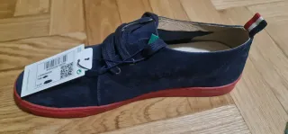 Zapatillas El Ganso Azul Marino y Rojo