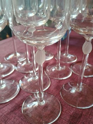 Bicchieri acqua cristallo 11 pezzi