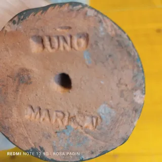 Figura de barro artesanal