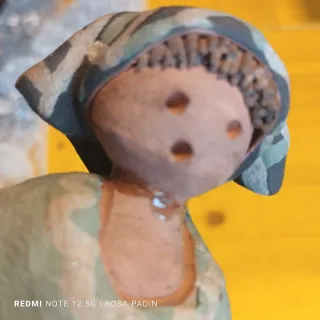 Figura de barro artesanal