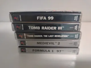 Lote Giochi PS1: Formula 1, Tomb Raider, MediEvil