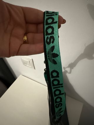 Bolso Adidas Negro Charol