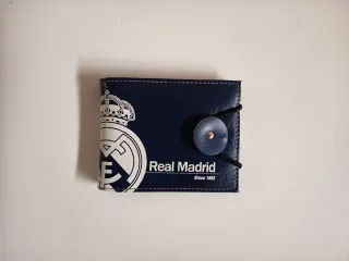 Cartera Real Madrid Azul