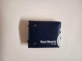 Cartera Real Madrid Azul