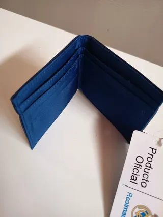 Cartera Real Madrid Azul