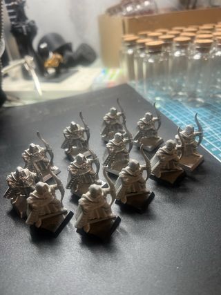 warhammer Arqueros Elfos Silvanos Originales 90s