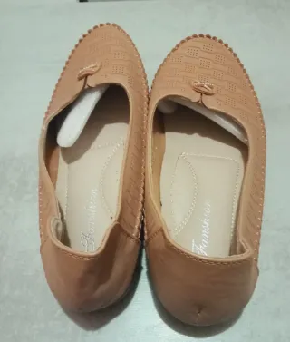 Mocasines planos beige Hombre