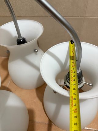 Lámpara de techo colgante 3 luces