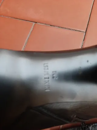 Botines negros tacón plataforma T39/40