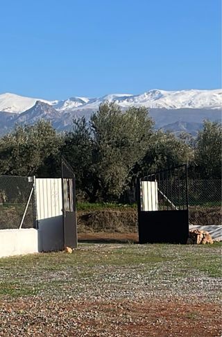 Puerta de hierro para terreno, cortijo , campo ...