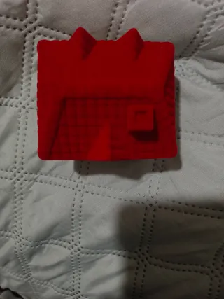 Mini Belén bañado en forma de casa