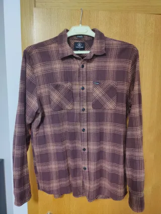 Camisa cuadros Volcom hombre