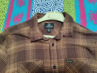 Camisa cuadros Volcom hombre