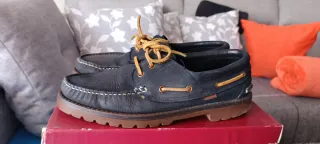 Mocasines ante azul marino hombre Talla 43