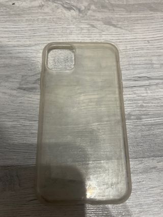 Custodia iPhone 11 Blu Trasparente