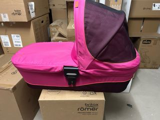 Capazo y Silla Balios M Fucsia, sin chasis