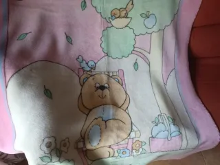 Manta cuna bebé infantil