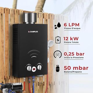 Scaldabagno Gas CAMPLUX 6 Lt