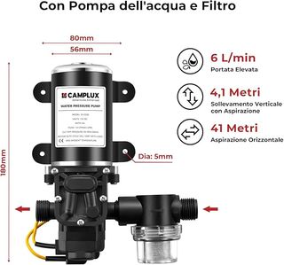 Scaldabagno Gas CAMPLUX 6 Lt