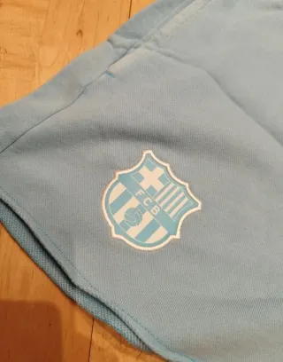 Pantalón Corto Barça Azul Mujer Nike