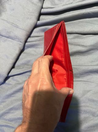 Cartera Dior Homme Roja