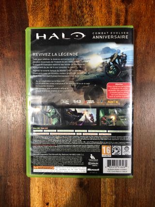 Halo Anniversaire xbox 360 combat evolved
