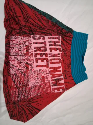 Falda Desigual Multicolor Talla Única