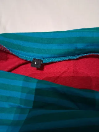 Falda Desigual Multicolor Talla Única