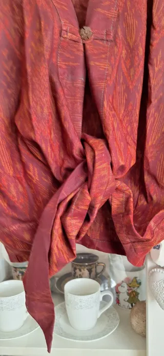 Blusa de seda mujer talla única