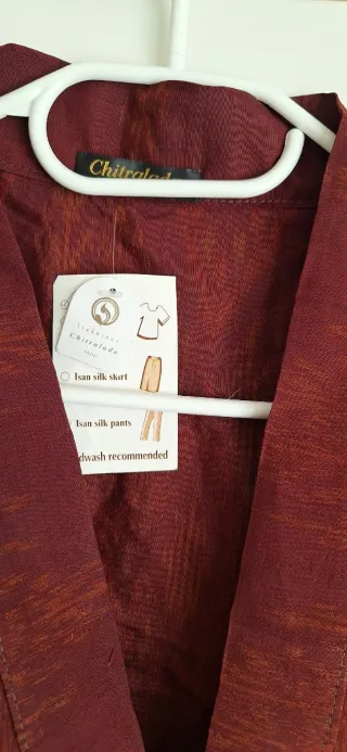 Blusa de seda mujer talla única