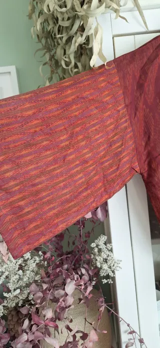 Blusa de seda mujer talla única