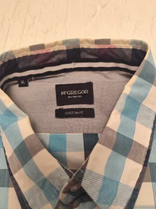 Camisa de cuadros de McGregor Talla XL