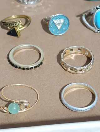 Lote 20 Anillos Ajustables.Algunos vintage.