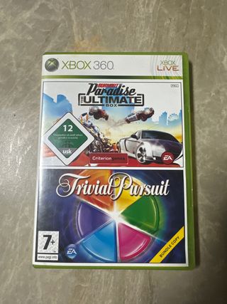 XBOX 360 Burnout Paradise & Trivial Pursuit Bundle