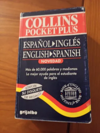 Collins Pocket Plus Espanol Ingles English Spanish