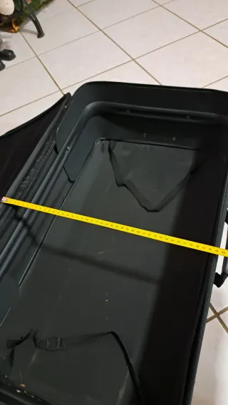 Set 3 valigie trolley nere