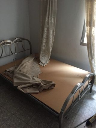 Somier antiguo metálico