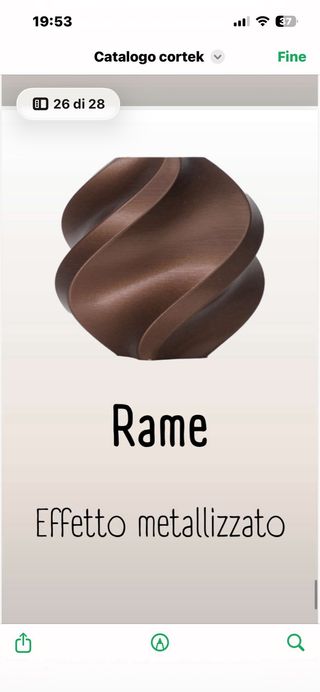 Lampada design tulipano bianco