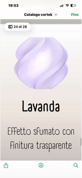 Lampada design tulipano bianco