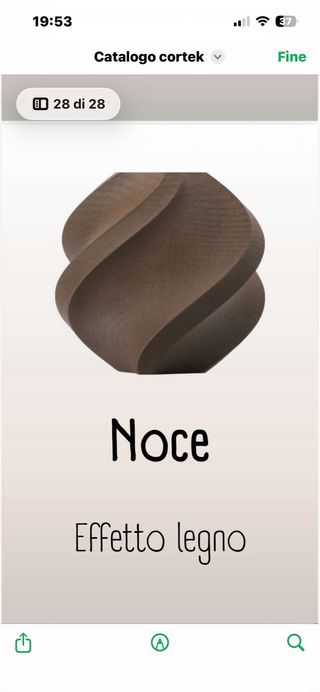 Lampada design tulipano bianco