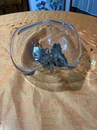 Portacaramelle/Portafrutta Maria Cristina Sterling