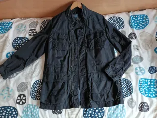 Parka Negra Massimo Dutti