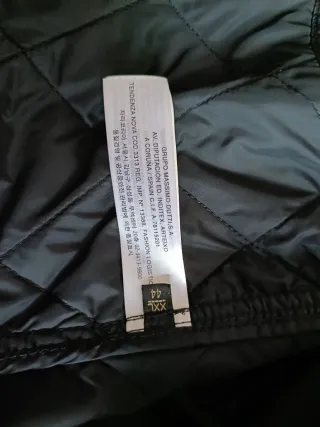Parka Negra Massimo Dutti