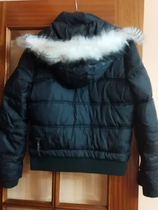 Chaqueta bomber negra mujer Talla S