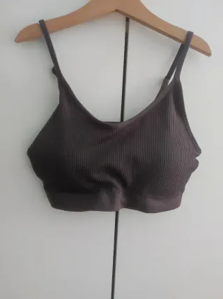 Top deportivo, sujetador deportivo