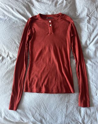 Camiseta Zara manga larga